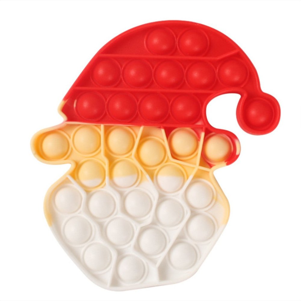 Fidget Push Pop | Santa Style Christmas Pop It Easter Toys